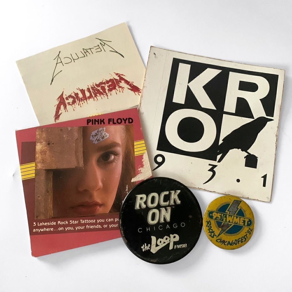 Vintage Rock Band Merch